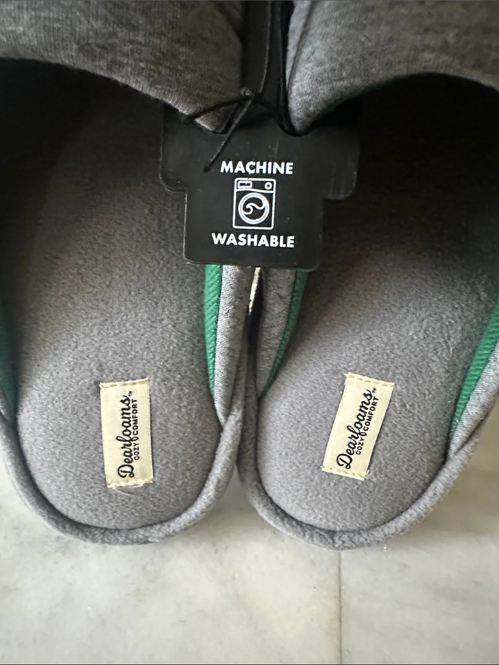 dearfoams cozy comfort